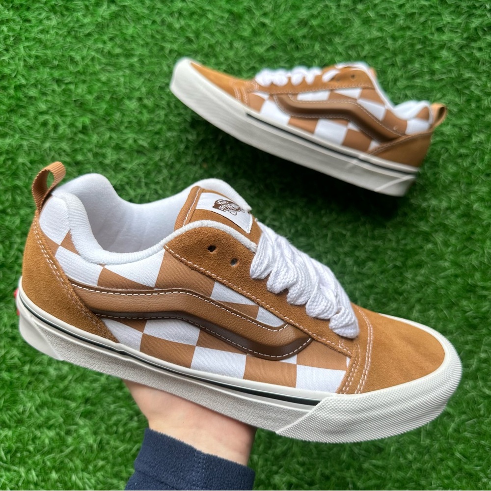 Vans Knu Skool Mega Check Brown - Picture 5 of 10